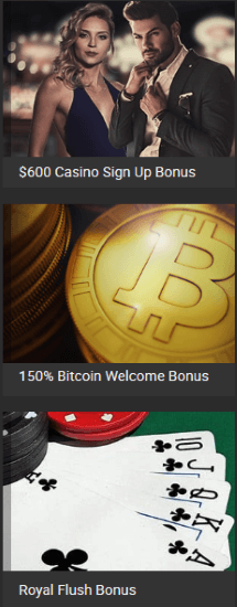 There are many provided bonus offers at Bodog Casino