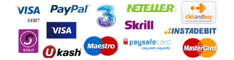 Casino.com accepts deposits with some of the most used payment methods