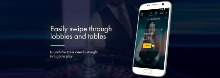 Grosvenor's casino app is compatible with all types of smart devices