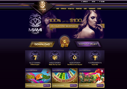 Miami Club homepage