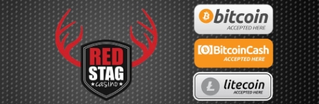 Crypto transactions at Red Stag casino are quick and free