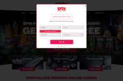 Spin Palace mobile