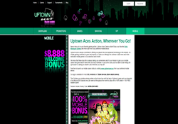 Uptown Aces mobile version